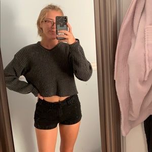 Cropped sweater
